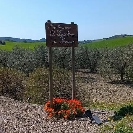 アパート Il Poggio Rosso Di Maremma マンチャーノ