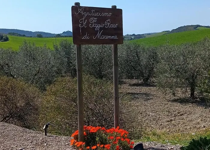 アパート Il Poggio Rosso Di Maremma マンチャーノ